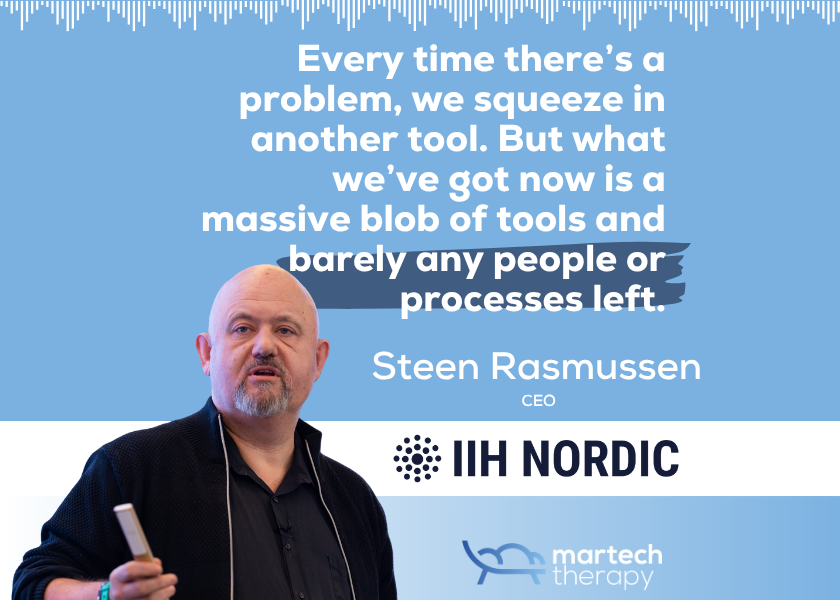 The trophy analyst, the hippo CMO, and the myth of “just one more tool”