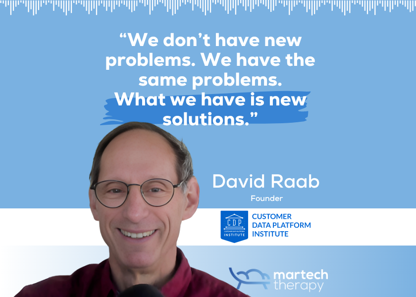 Data is boring. And by extension, CDPs are kind of boring too