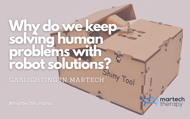 Why we keep solving human problems with robot solutions